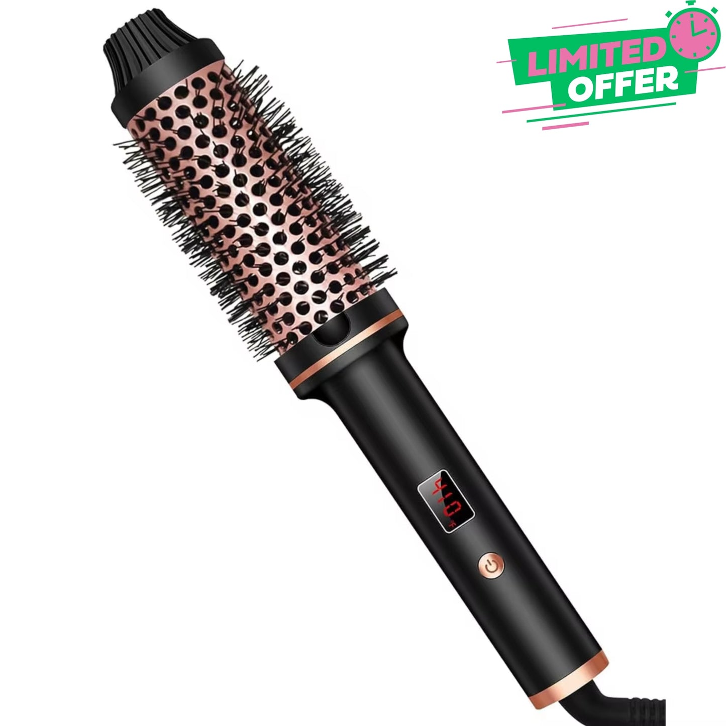 Glame Thermal Brush Curling Iron